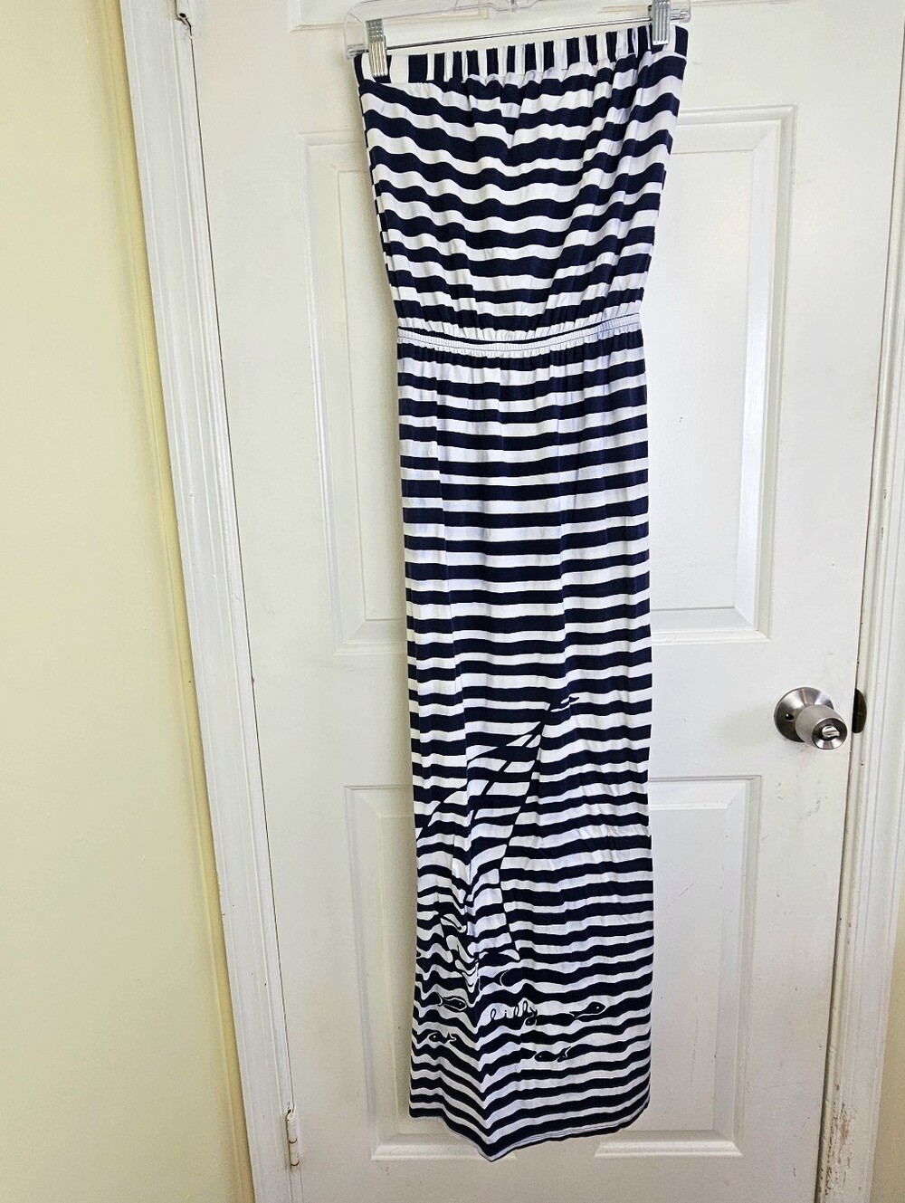 Lilly Pulitzer Stripe Strapless Maxi Dress